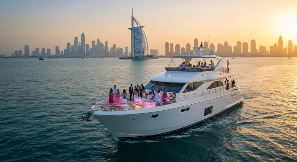 Yacht Party with Dubai Coastline Sailing